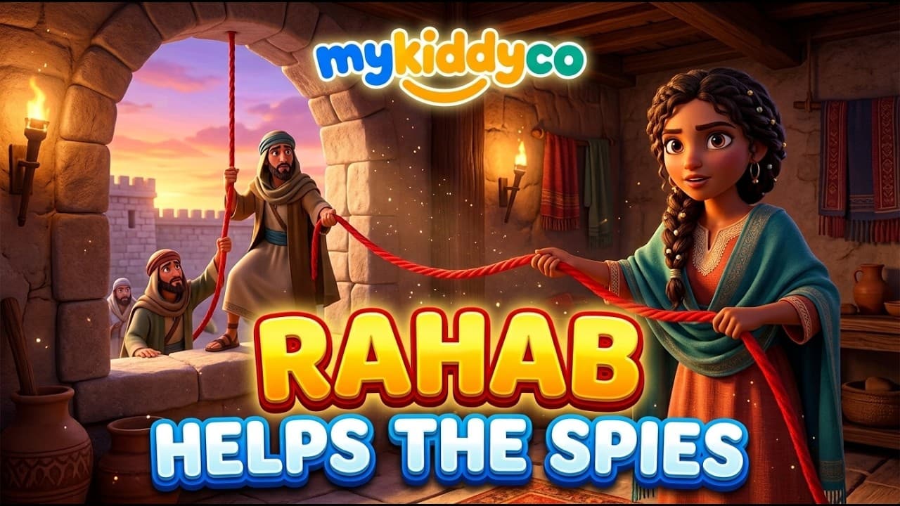 Rahab Helps the Spies | Bible Story for Kids | Bedtime Bible Stories