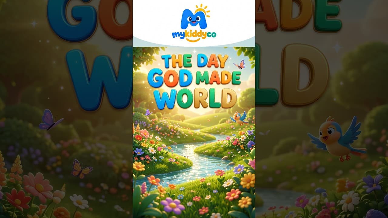 The Creation Story for Kids 🌍 | How God Made the World in 7 Days | Bible Stories for Kids