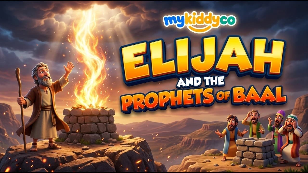 Elijah and the Prophets of Baal | Bible Stories for Kids | Animated Bible Story