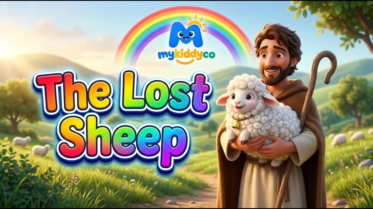 🌈🐑 The Lost Sheep | Bible Stories for Kids | Animated Bible Bedtime Story | Jesus Loves Me