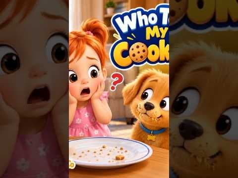 🍪 Who Took My Cookie? 😂 | Funny Baby & Puppy Cartoon