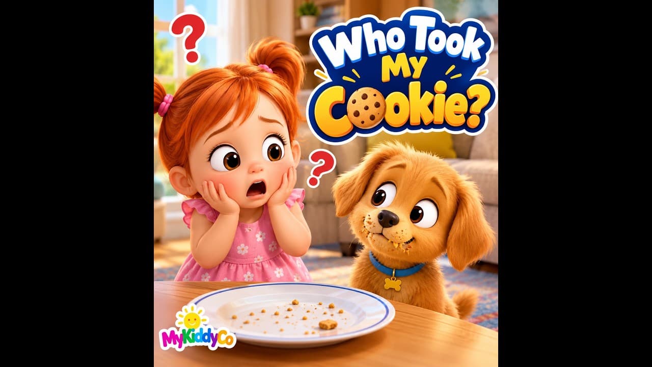 🍪 Who Took My Cookie? 😂 | Funny Baby & Puppy Cartoon