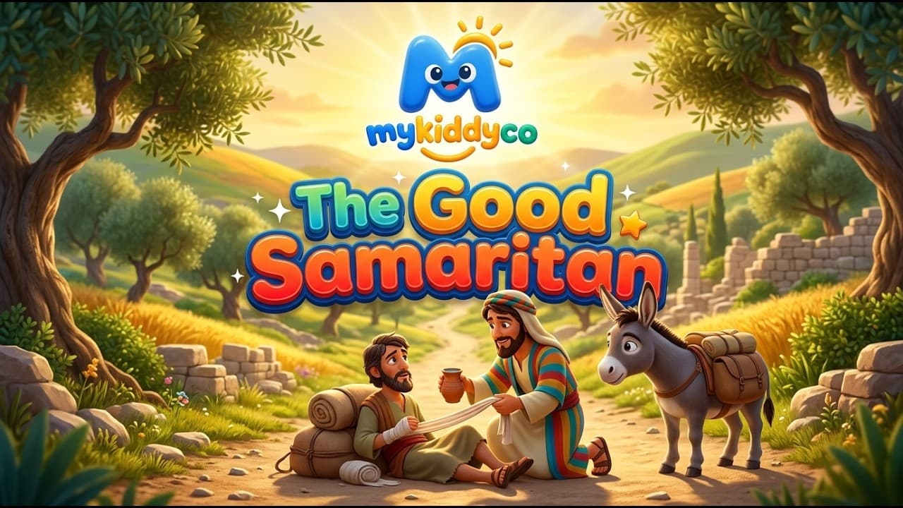 The Good Samaritan | Bible Stories for Kids | Animated Bedtime Bible Story | MyKiddyCo