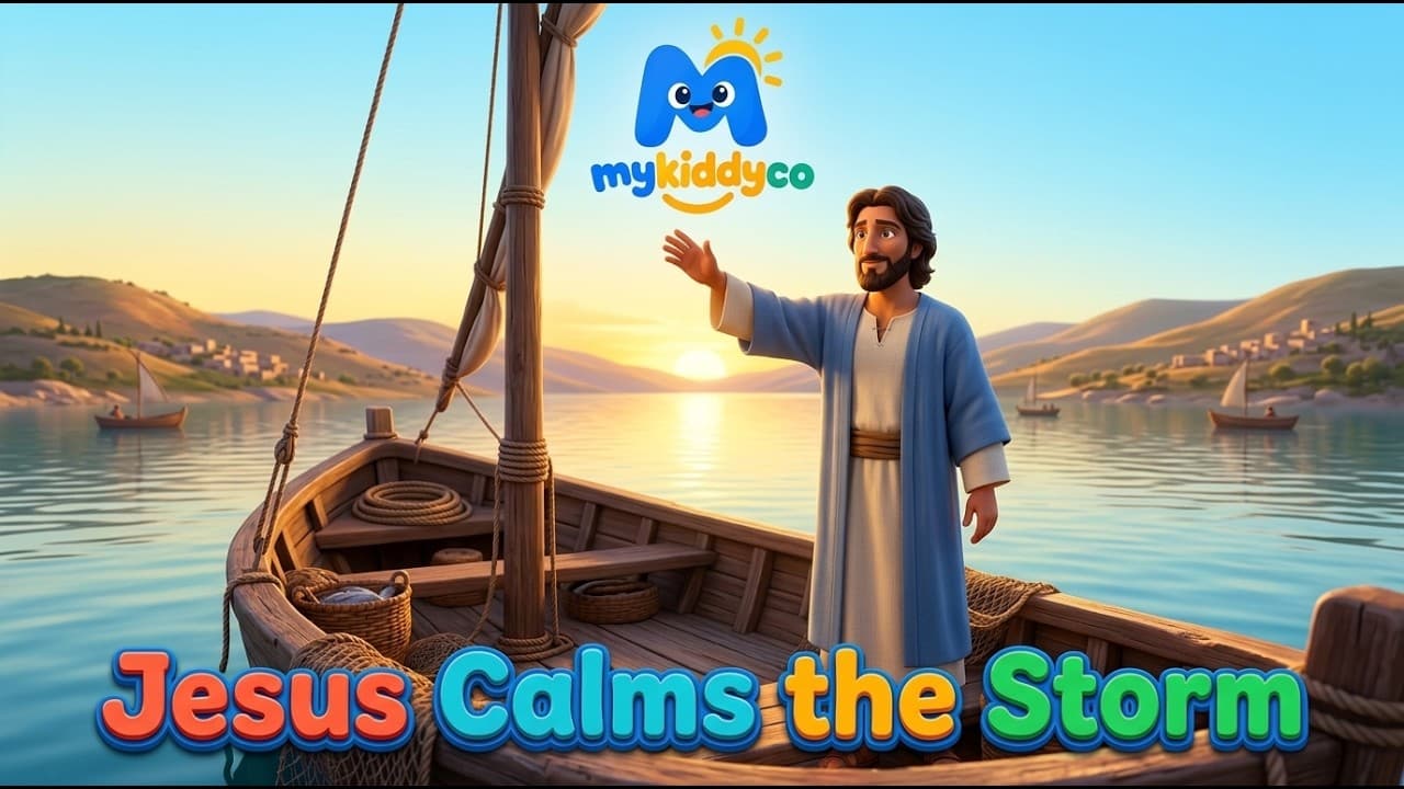 Jesus Calms the Storm | Bible Story for Kids | Bedtime Bible Stories for Kids | Bible Stories